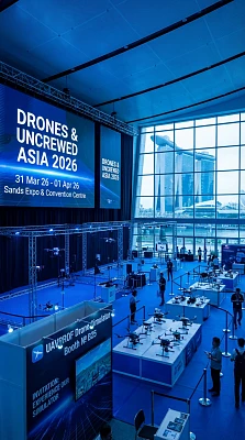 UAVPROF at DRONES & UNCREWED Asia 2026 in Singapore