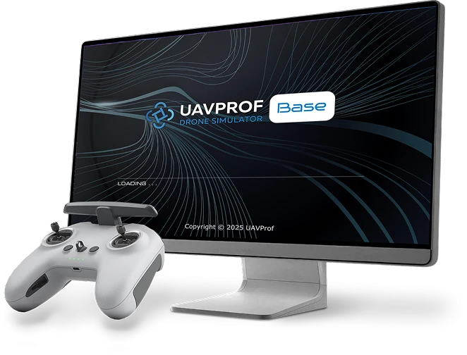 UAVProf Drone Simulator:  Base