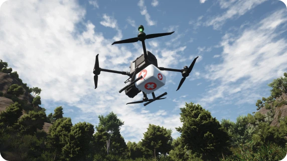 Delivery of first aid kits