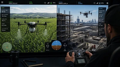 Task-Specific Operator Training: Critical Flight Modes for Agriculture, Construction, and Inspection